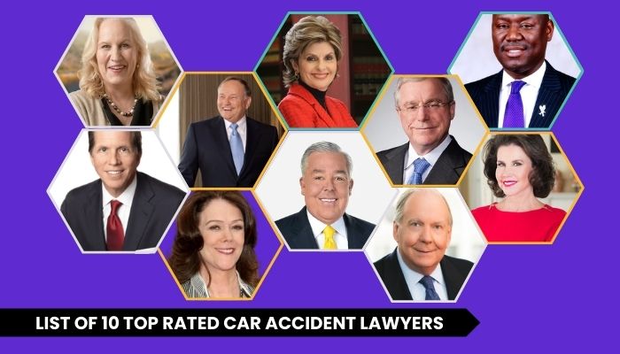 List of 10 Top rated car accident lawyers